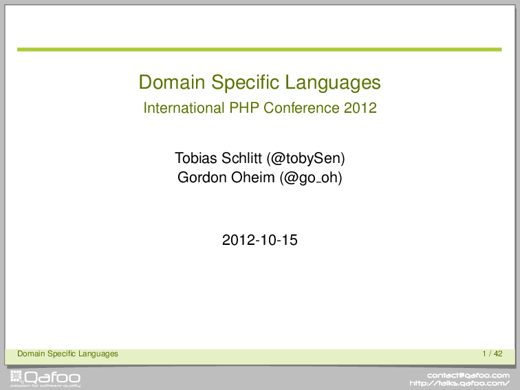 Ipc Domain Specific Languages