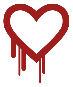 Logo des Heartbleed-Bug