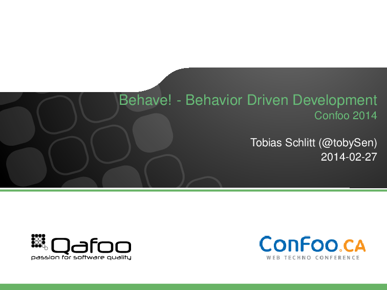 Confoo Behave Behavior Driven Development.pdf