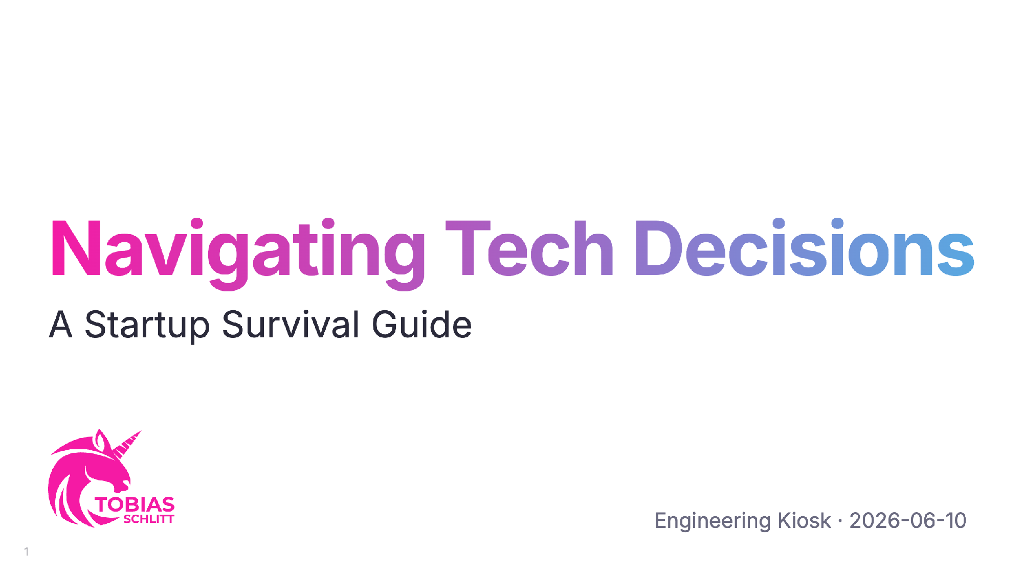 Navigating Tech Decisions